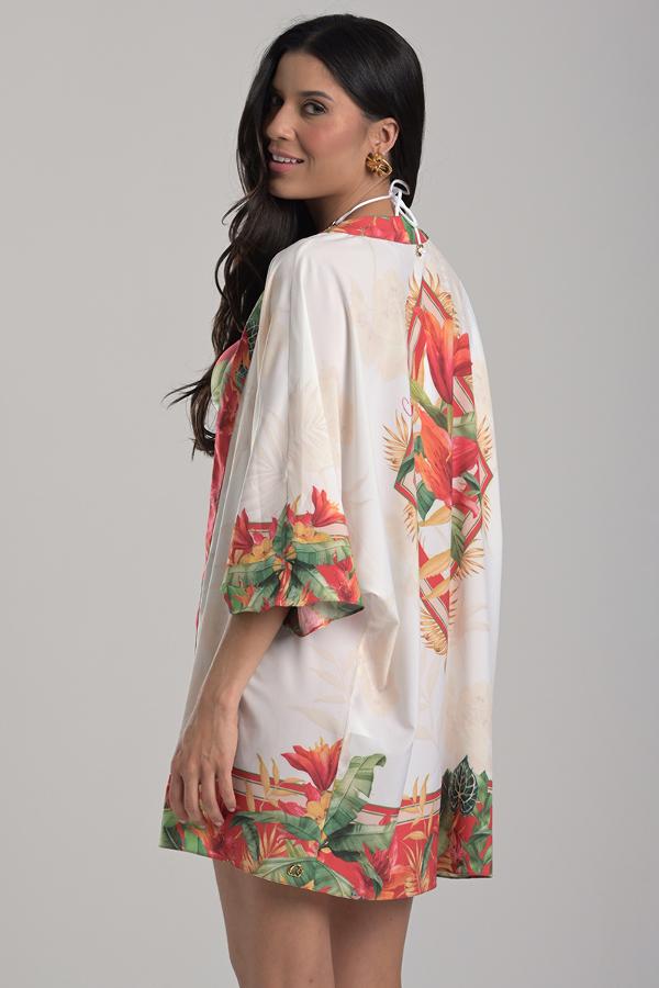 KIMONO COM MANGAS AMPLAS