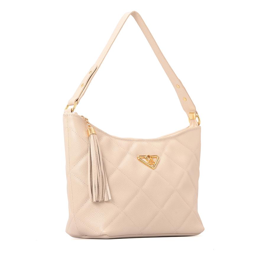 MALA DE OMBRO EM PELE