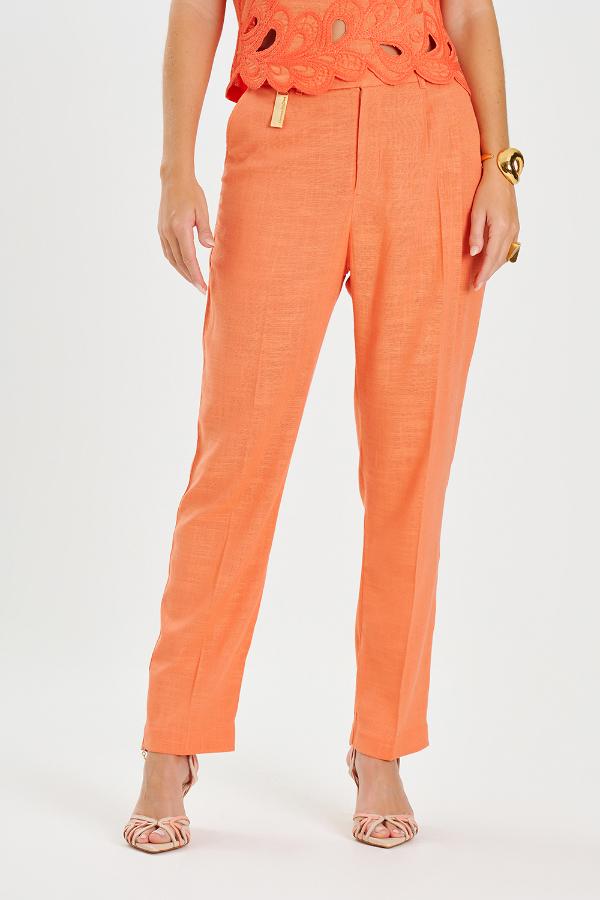 CALÇA CENOURA ALFAIATARIA MACARONS