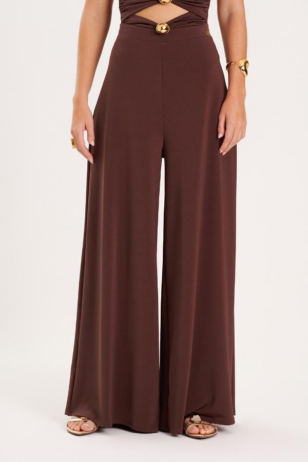 CALÇA PALAZZO SUPER SHINE
