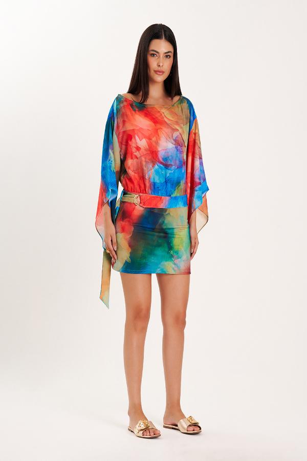 VESTIDO CANOA SURREAL