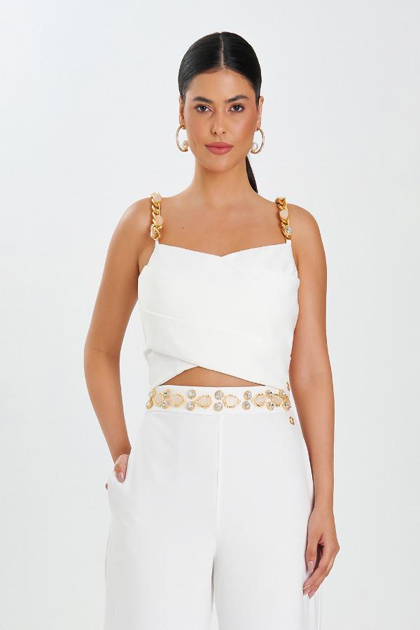 TOP CROPPED TRAMA