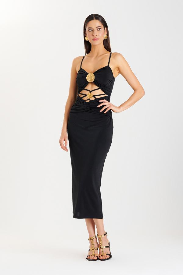 VESTIDO DRAPE CAMAFEU