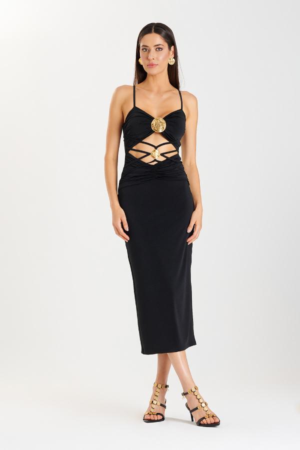 VESTIDO DRAPE CAMAFEU