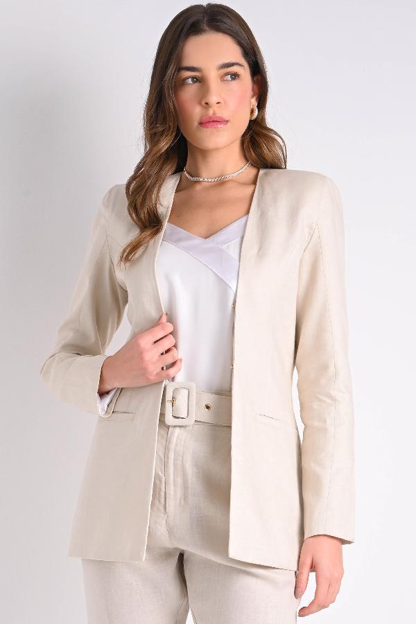 BLAZER LINHO NATURAL