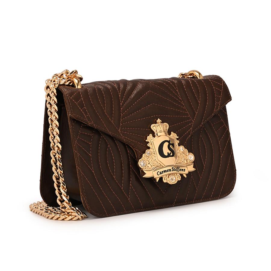 MALA CASTANHO EM PELE