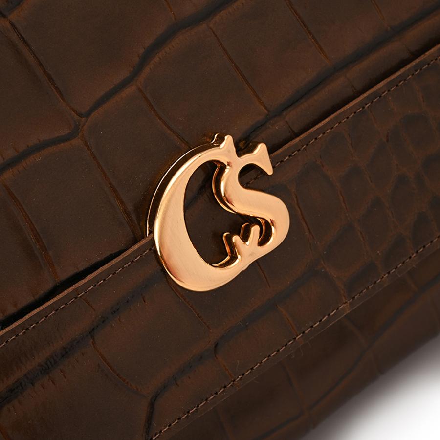 MALA EM PELE CASTANHO