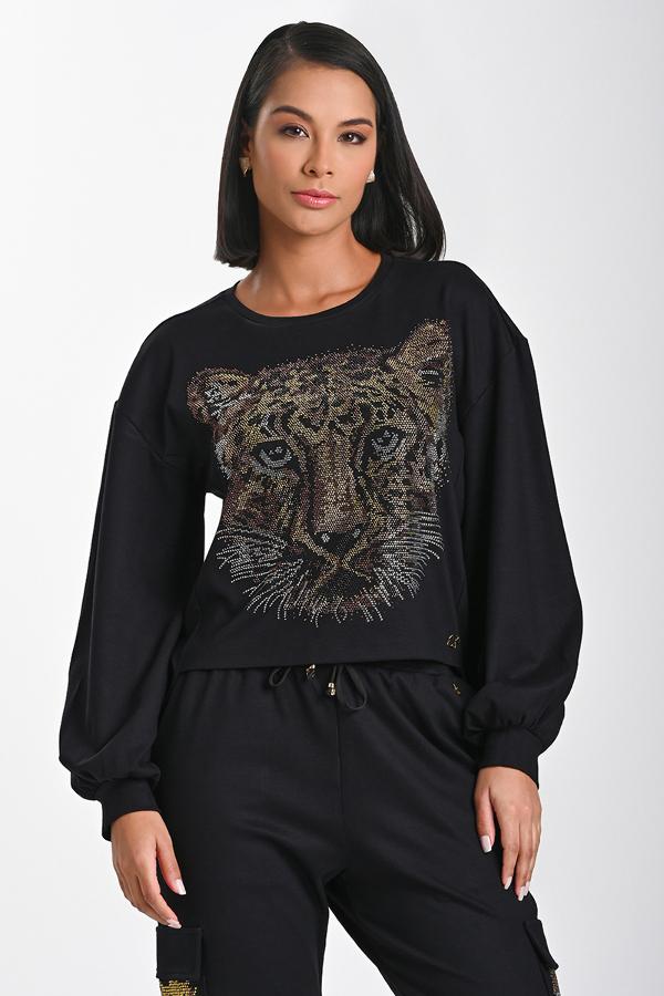 BLUSÃO EM PONTO ROMA