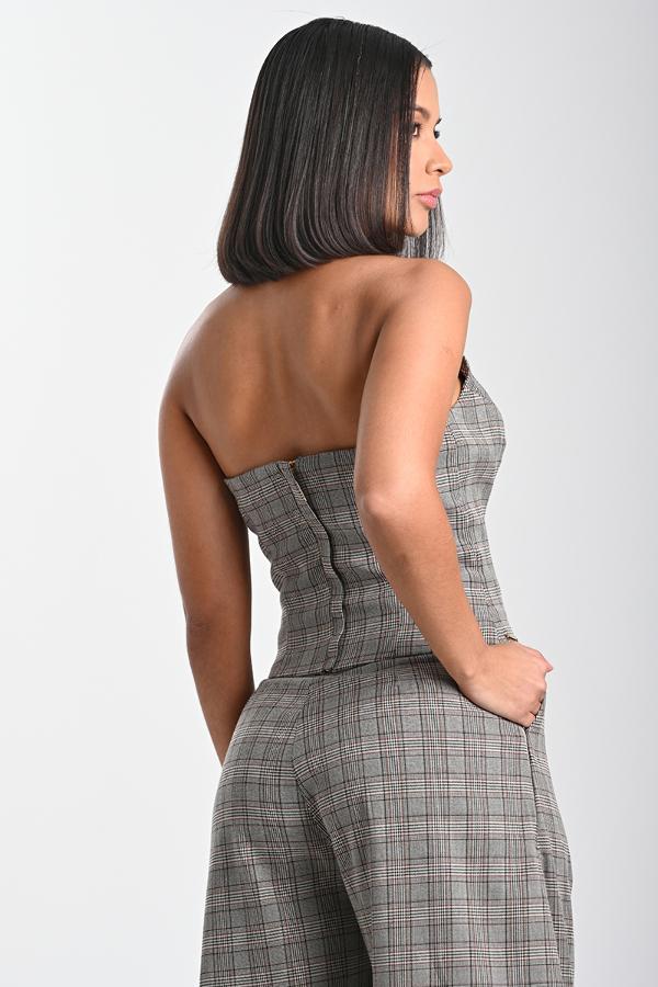 COLETE PADRÃO XADREZ