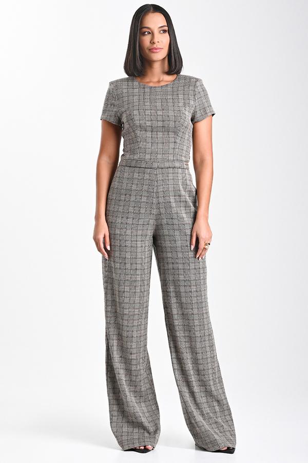 MACACÃO ALFAIATARIA PADRÃO XADREZ