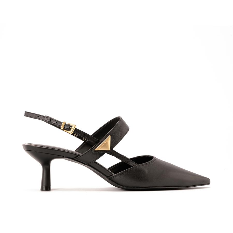 SLINGBACK COM METAIS E VELCRO