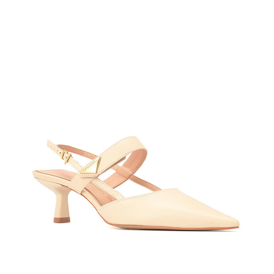 SLINGBACK COM METAIS E VELCRO