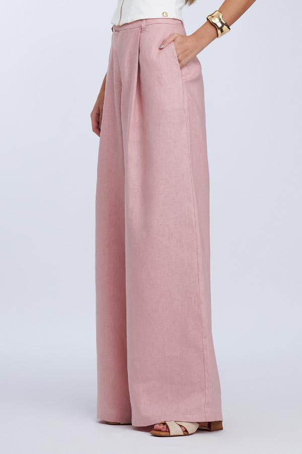 CALCA SUPER WIDE COM CINTO BARBICACHE