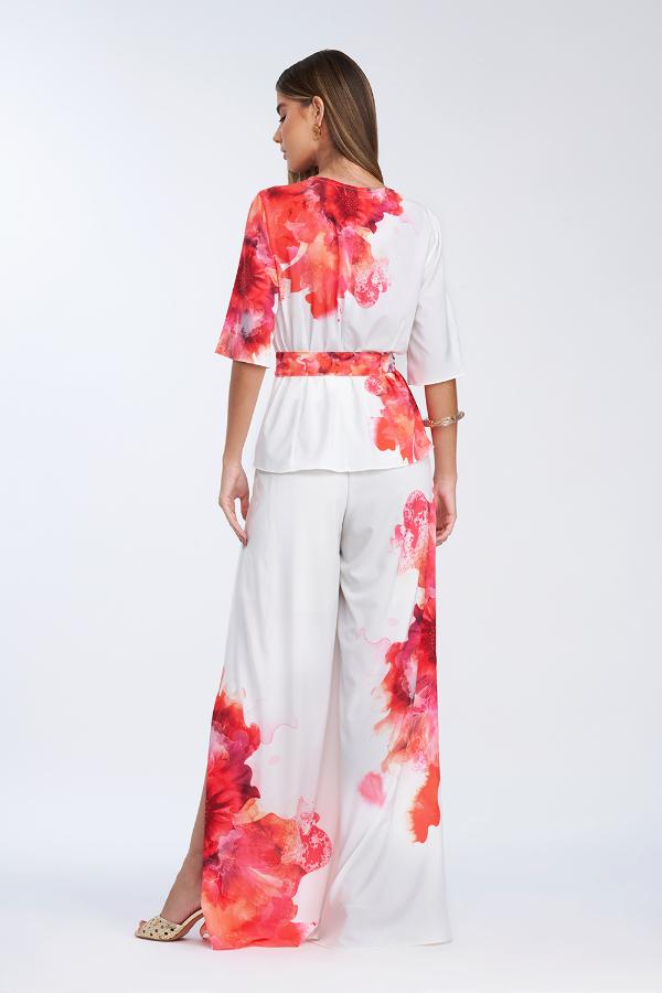 CALCA PANTANOLA COM FENDA LATERAL