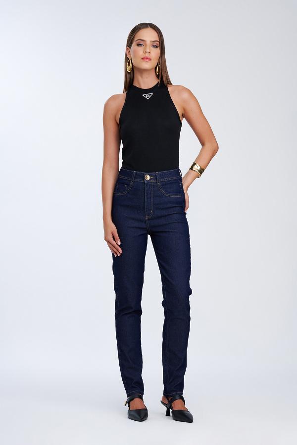 CALCA JEANS SKINNY BASIC
