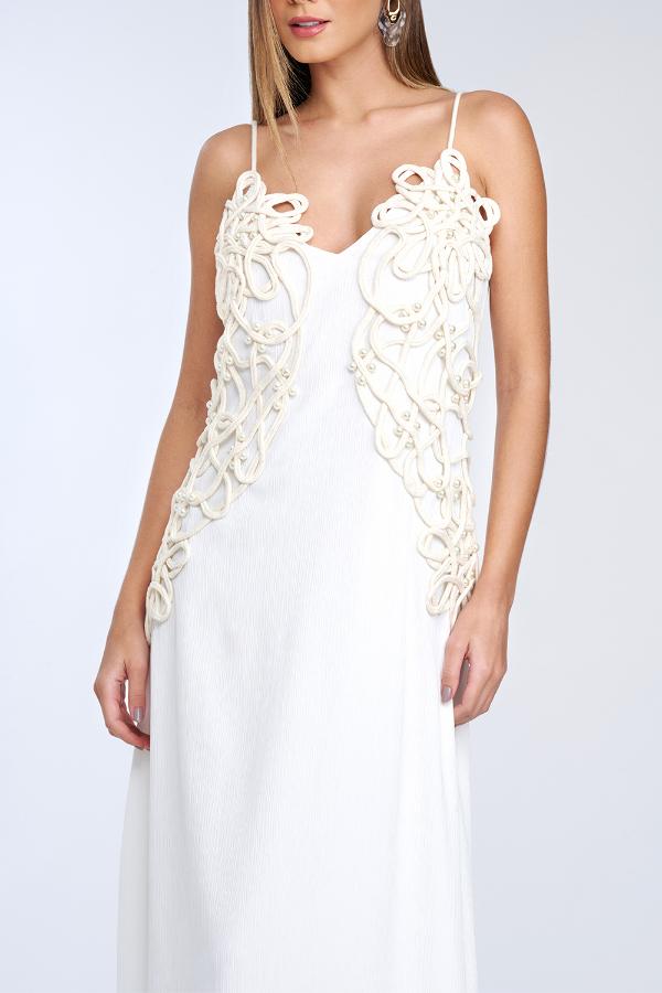 VESTIDO PLISSE HANDMADE