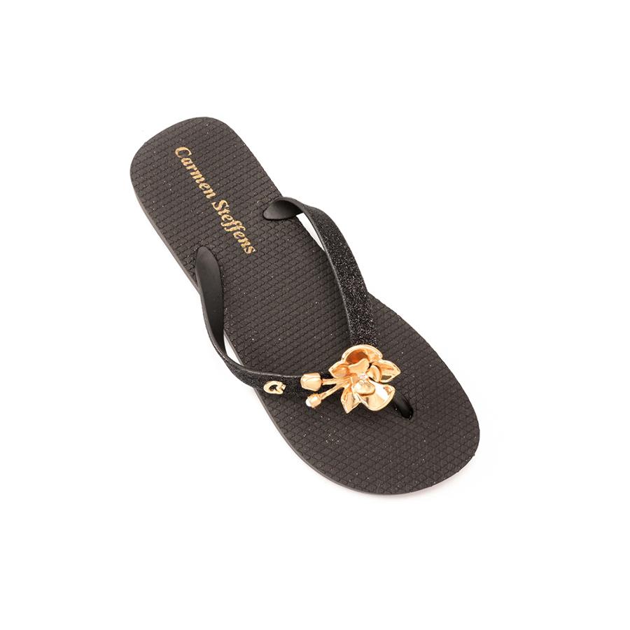 CHINELO COM METAL EM FORMATO DE FLOR