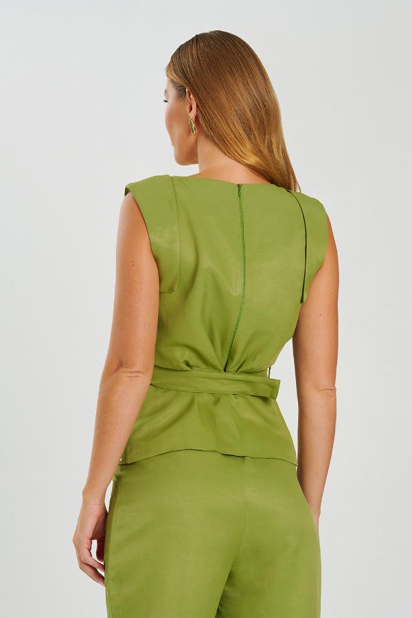 BLUSA UTILITARY SEM MANGA