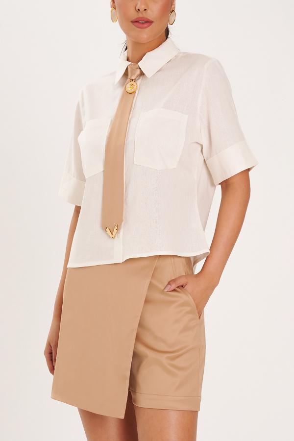 CAMISA CROPPED MOB WIFE