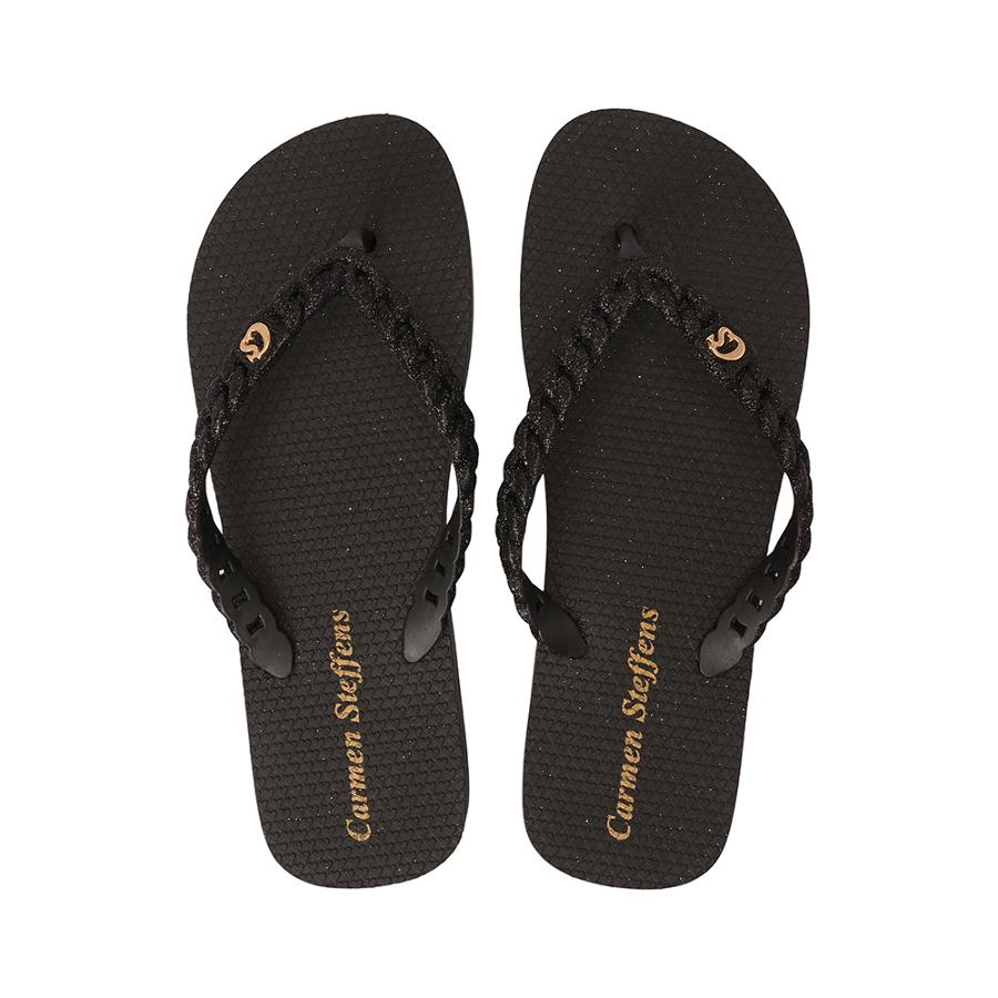 CHINELO COM CORRENTE E GLITTER