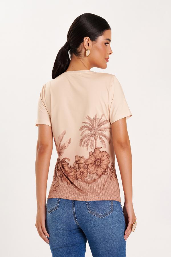 T-SHIRT DECOTE V OASIS