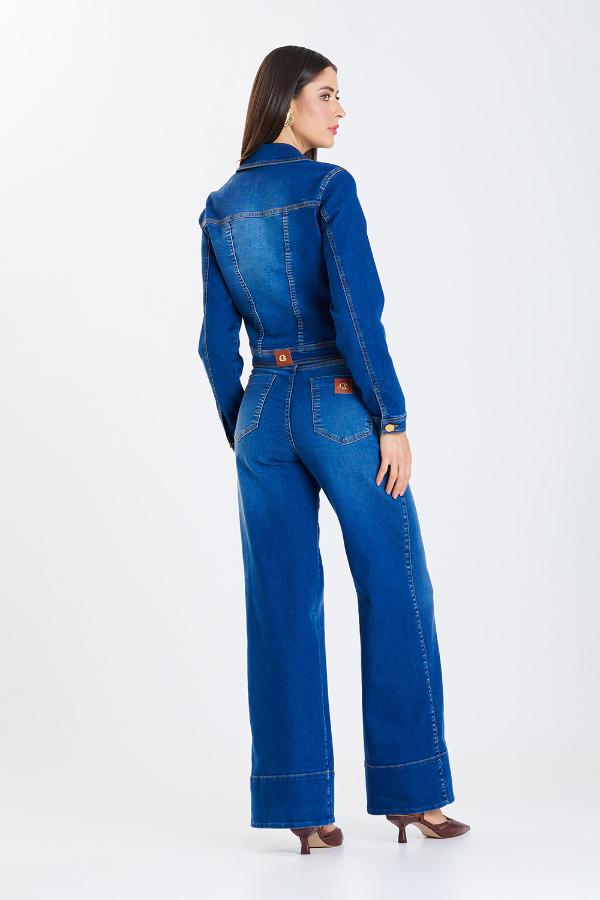 JAQUETA JEANS COMFORT FASHION