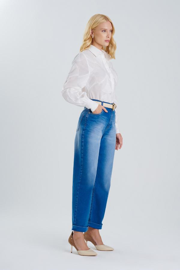 CALÇA JEANS MOM