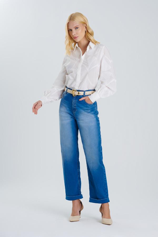 CALÇA JEANS MOM