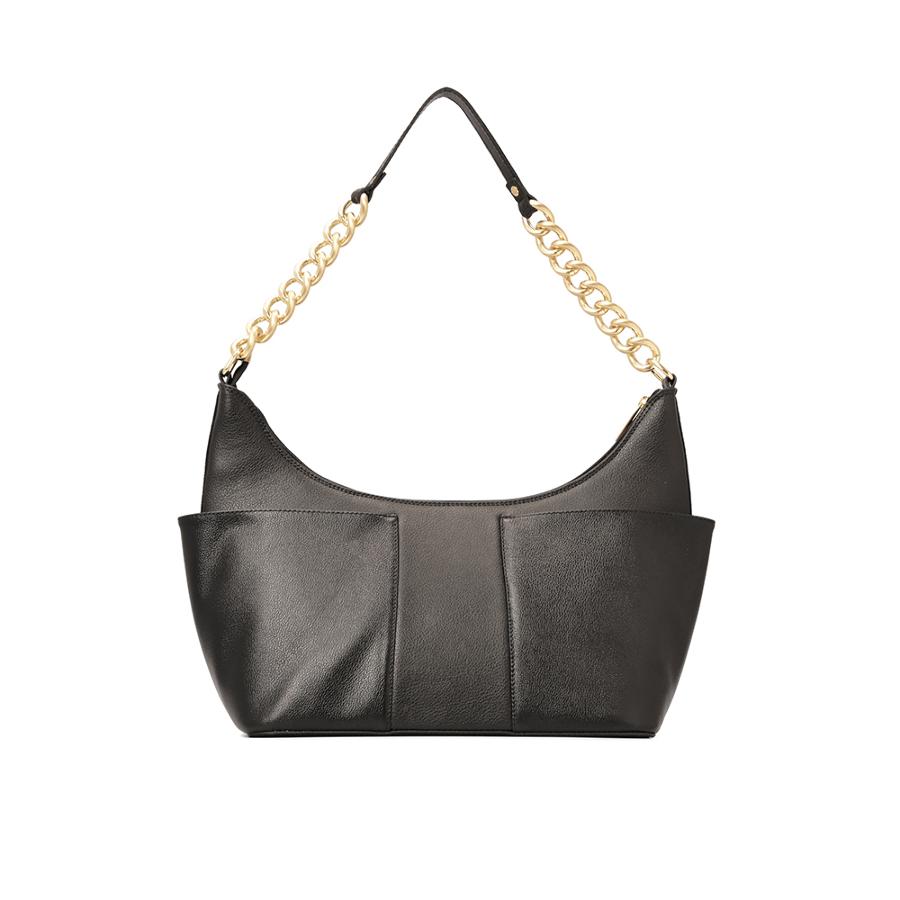MALA DE OMBRO COM BOLSOS LATERAIS
