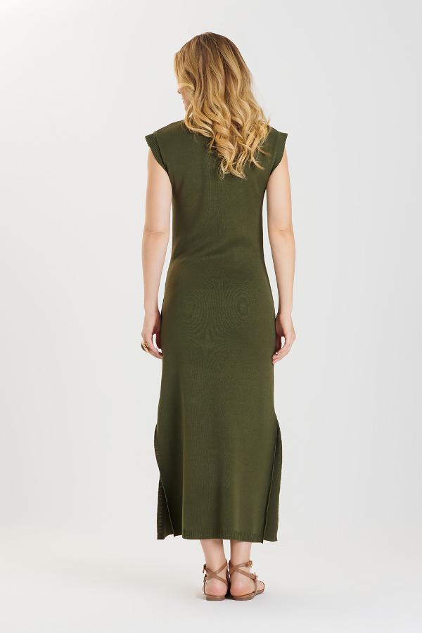 VESTIDO LONGUETE TRICOT