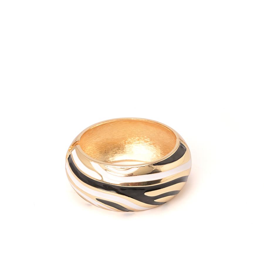 PULSEIRA COM PINTURA PRETO E BRANCA