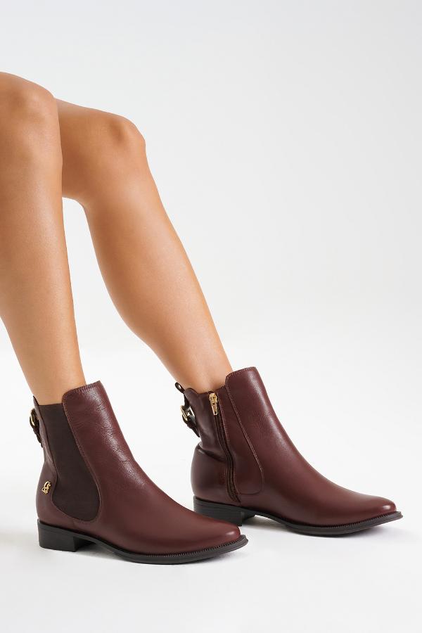 BOTA CHELSEA COM FIVELA