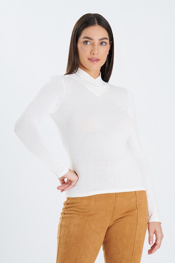 CAMISOLA BASICA EM MALHA TRICOT