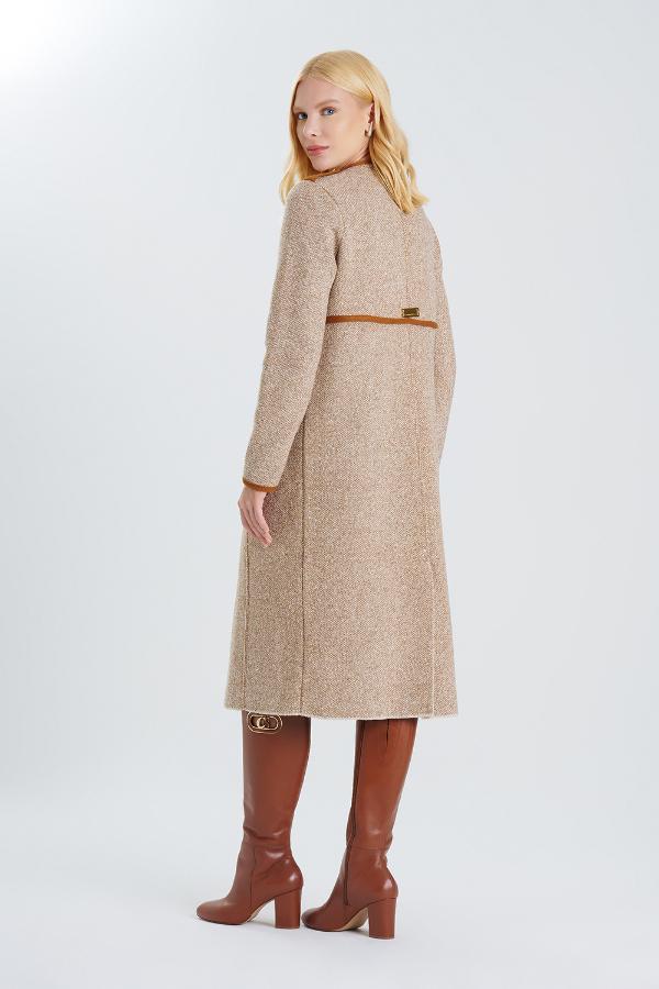 TRENCH COAT TRICOT BICOLOR