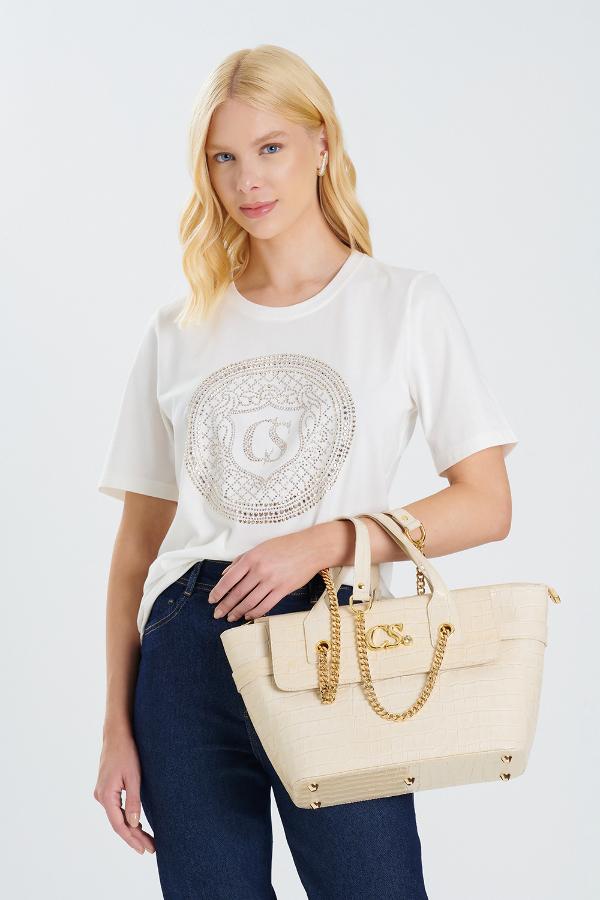 MALA SHOPPING EM COURO