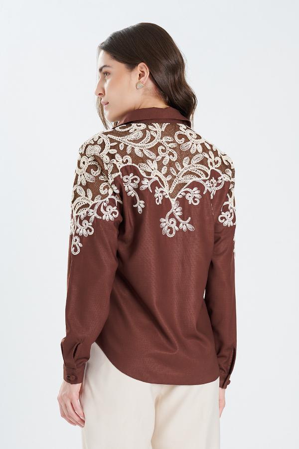 CAMISA BORDADA HANDMADE