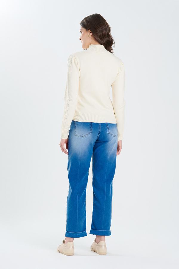 CAMISOLA TRICOT PONTO VAZADO