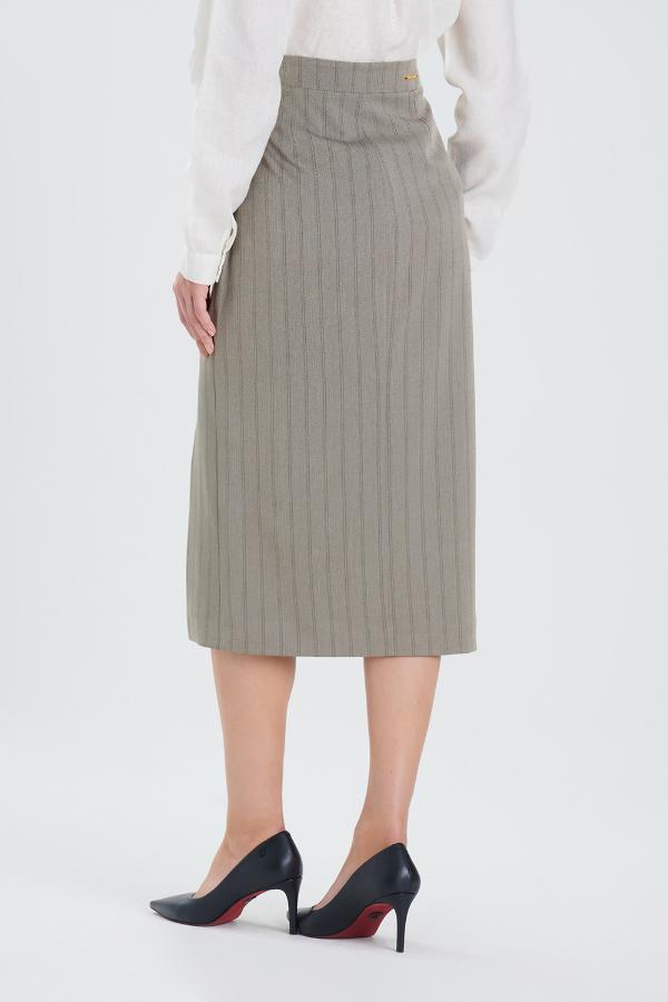 SAIA NEW MIDI RETA CHEVRON
