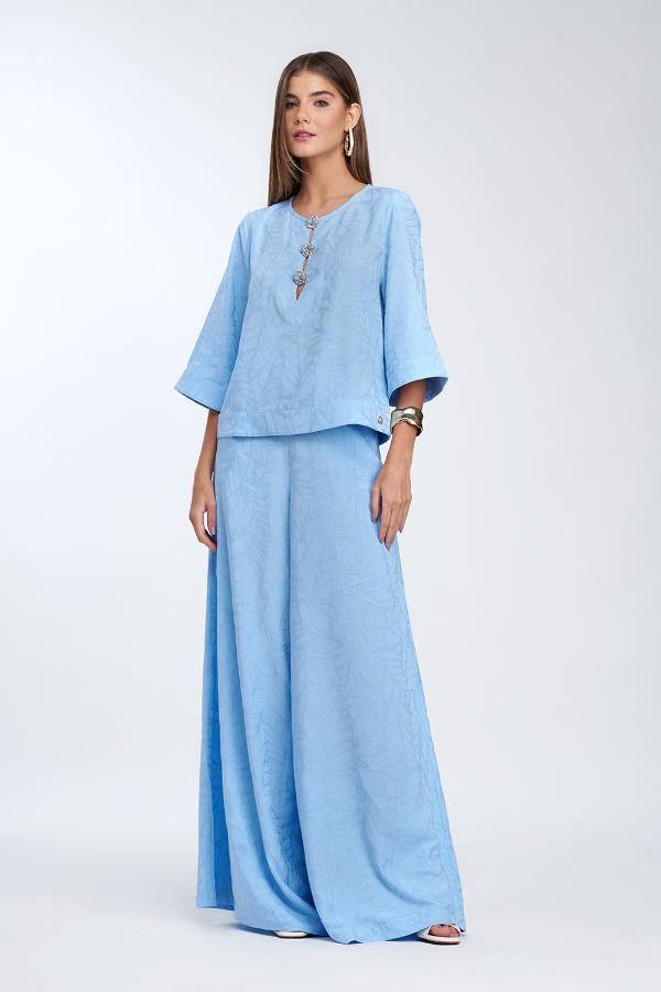 BLUSA AMPLA ABERTURA COM BOTOES