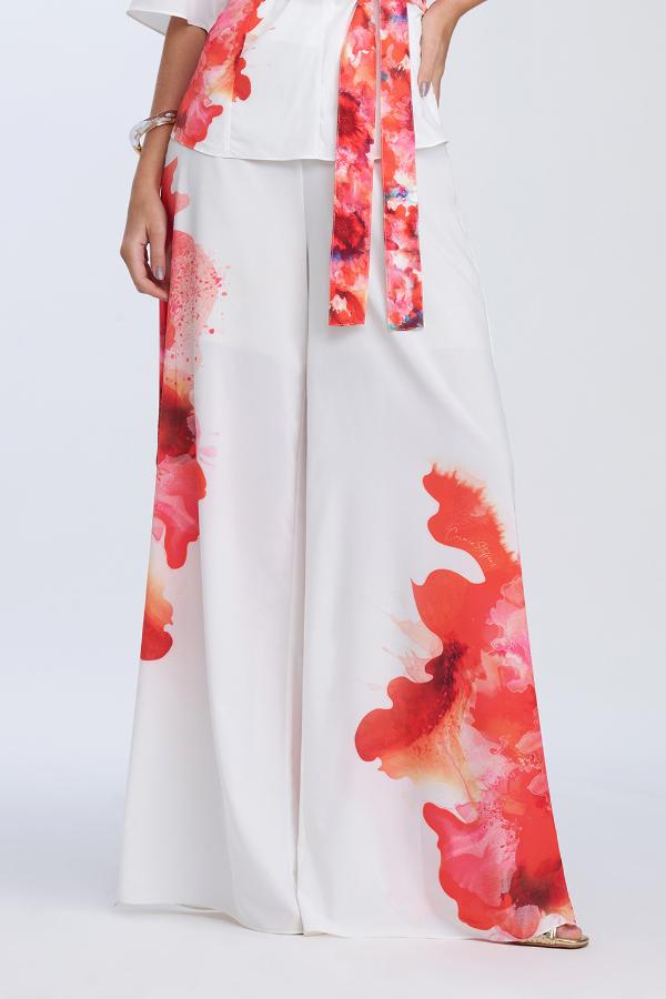 CALCA PANTANOLA COM FENDA LATERAL